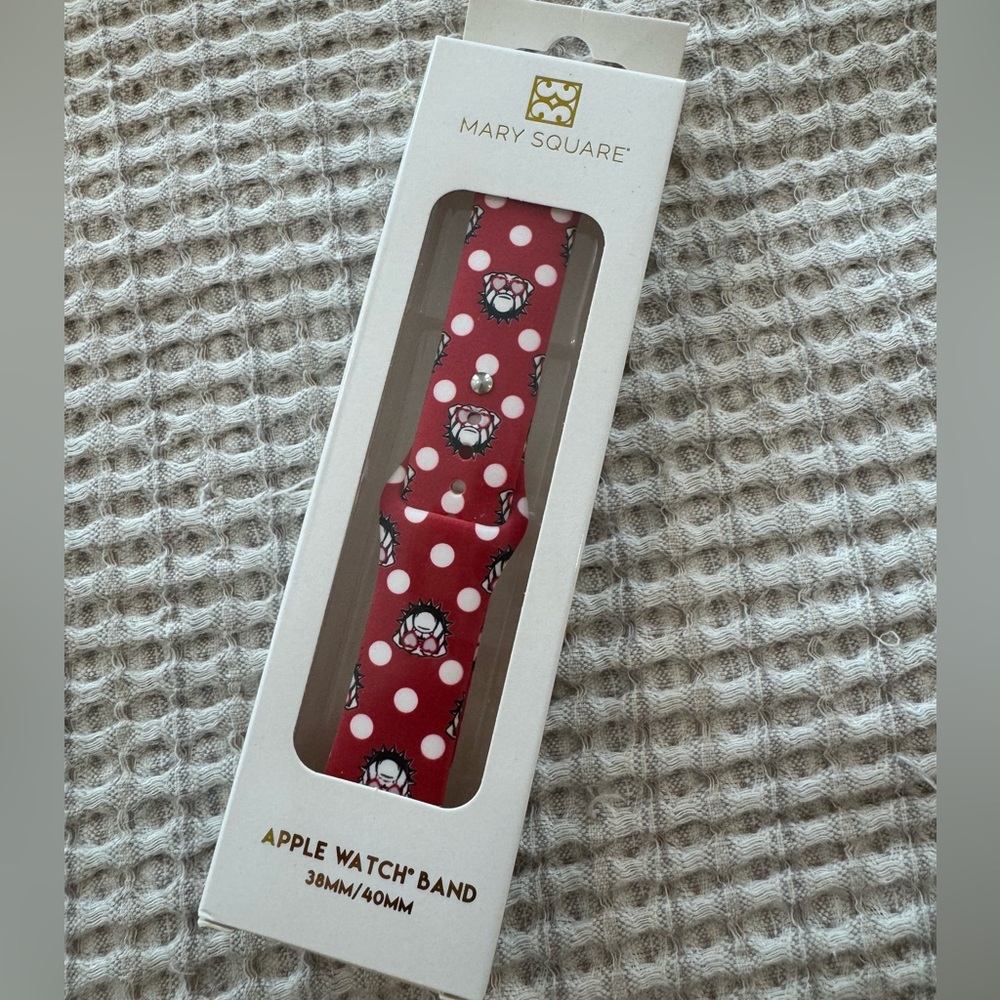 Mary square UGA Apple Watch band